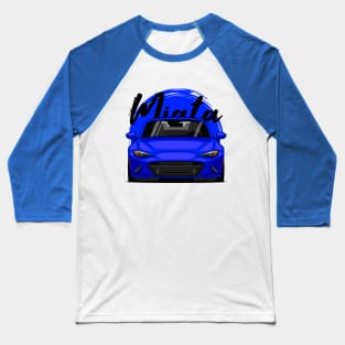 Blue Miata MX5 ND Baseball T-Shirt